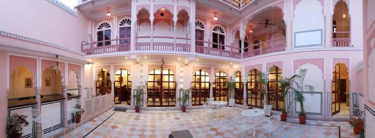 Raj Rajeshwari Haveli Hotel Jaipur Buitenkant foto