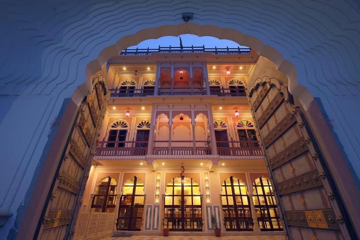 Raj Rajeshwari Haveli Hotel Jaipur Buitenkant foto